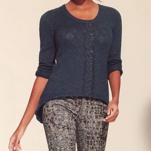 CAbi Cable Stitch Pullover, L, very soft